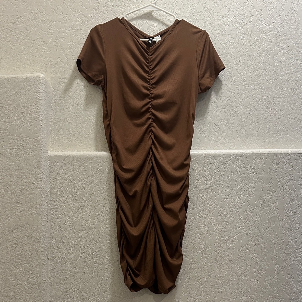 H&M Ruched Bodycon Dress